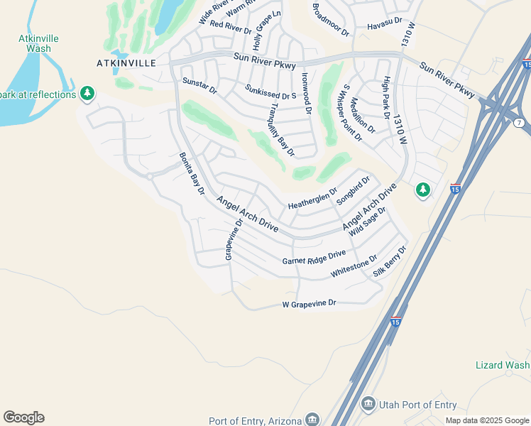 map of restaurants, bars, coffee shops, grocery stores, and more near 4983 Azalea Circle in St. George