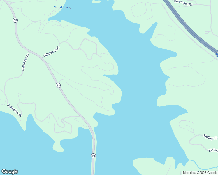 map of restaurants, bars, coffee shops, grocery stores, and more near 563 Lisanby Road in Eddyville