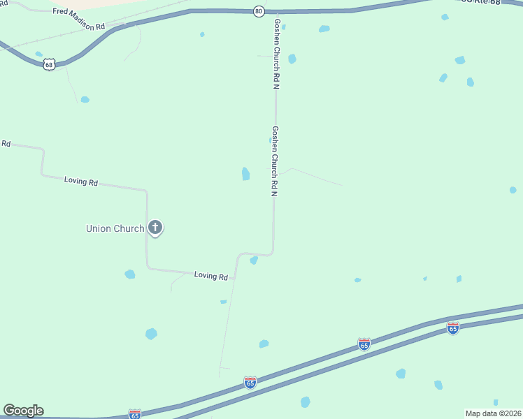 map of restaurants, bars, coffee shops, grocery stores, and more near 755 Goshen Church North Road in Bowling Green