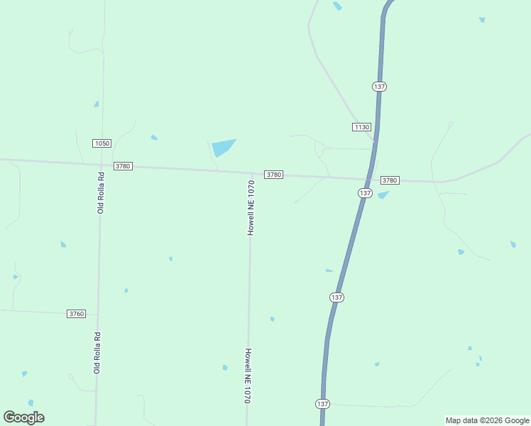 map of restaurants, bars, coffee shops, grocery stores, and more near 894 County Road 1070 in Willow Springs