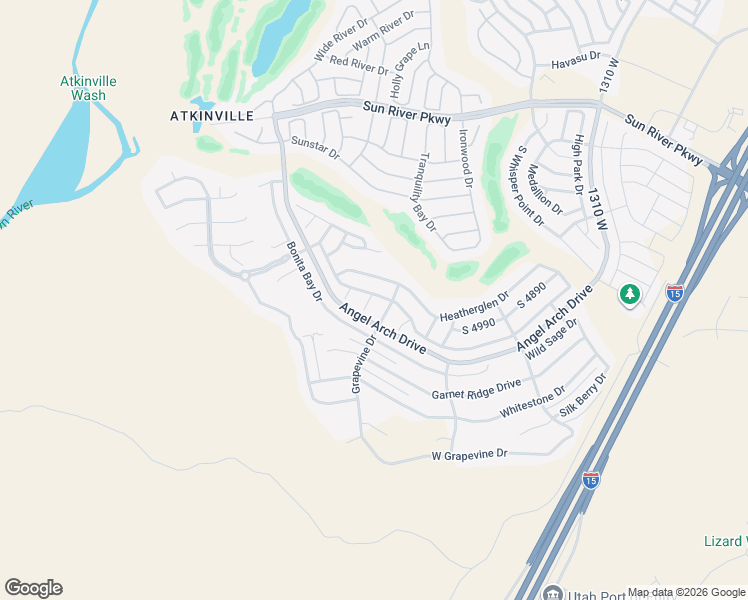 map of restaurants, bars, coffee shops, grocery stores, and more near 1763 Morane Manor Drive in St. George