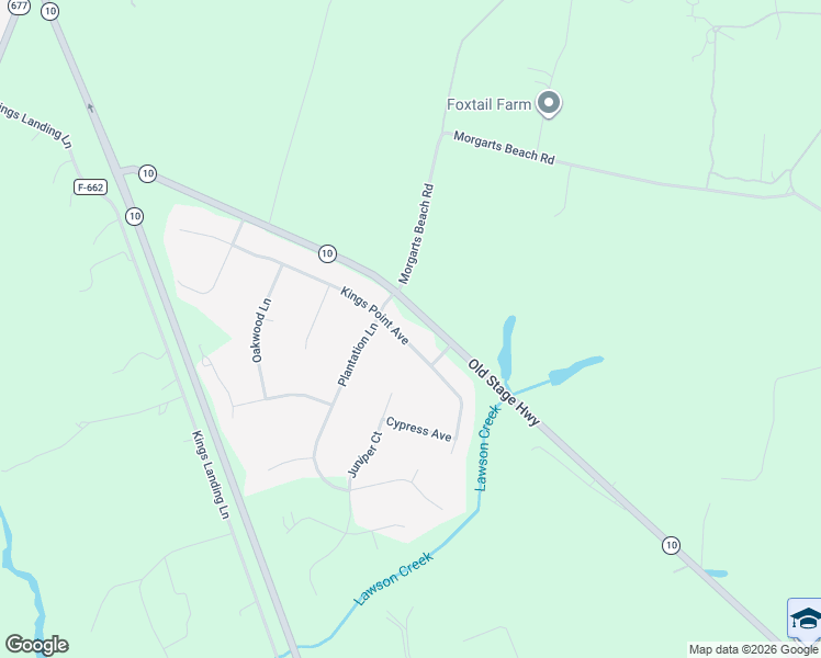 map of restaurants, bars, coffee shops, grocery stores, and more near 102 Kings Point Avenue in Smithfield