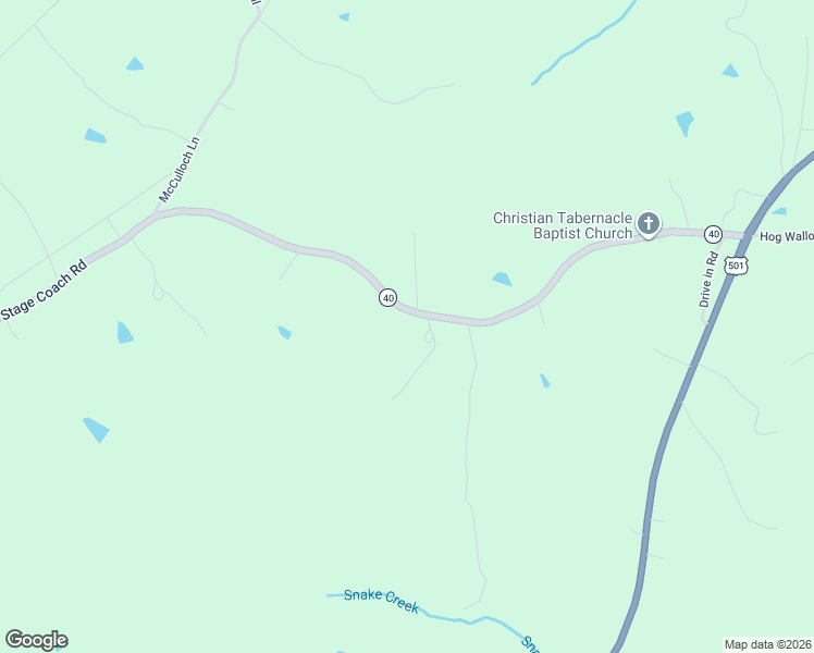 map of restaurants, bars, coffee shops, grocery stores, and more near 1261 Stage Coach Road in Nathalie