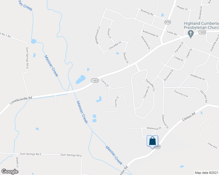 map of restaurants, bars, coffee shops, grocery stores, and more near 257 Terre Mont Drive in Paducah