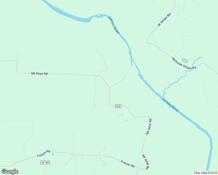 map of restaurants, bars, coffee shops, grocery stores, and more near 1760-1906 Mount Sinai Road in Clever