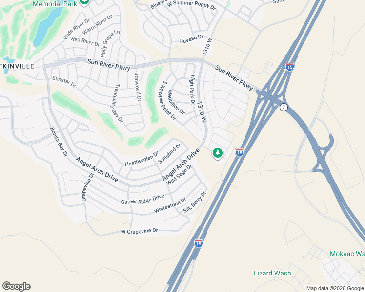 map of restaurants, bars, coffee shops, grocery stores, and more near 4898 Heatherglen Drive in St. George