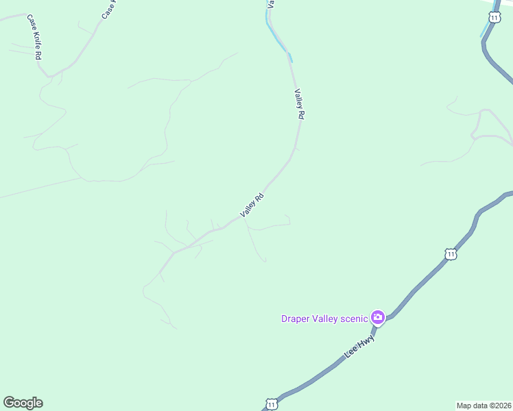 map of restaurants, bars, coffee shops, grocery stores, and more near 3660 Valley Road in Pulaski