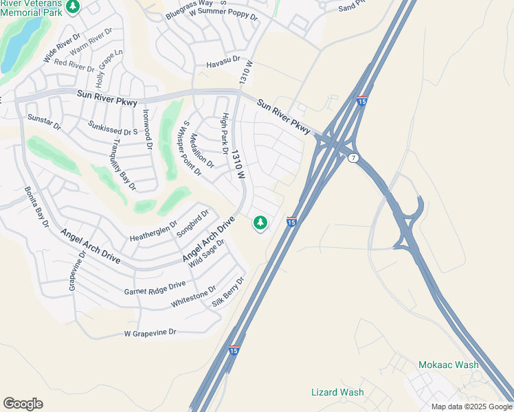 map of restaurants, bars, coffee shops, grocery stores, and more near West Hopewell Drive in St. George