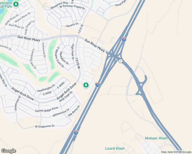 map of restaurants, bars, coffee shops, grocery stores, and more near 4847 South Mandal Drive in St. George