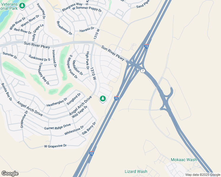 map of restaurants, bars, coffee shops, grocery stores, and more near 1181 West Felter Drive in St. George