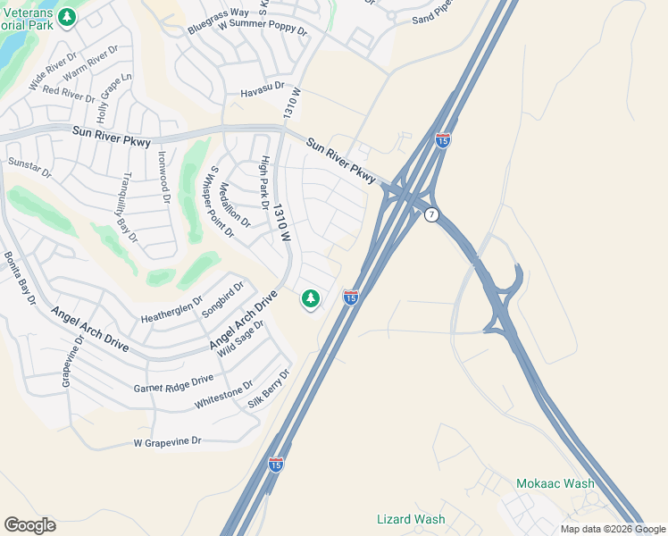 map of restaurants, bars, coffee shops, grocery stores, and more near 1181 West Felter Drive in St. George
