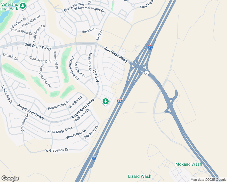 map of restaurants, bars, coffee shops, grocery stores, and more near 1181 West Felter Drive in St. George