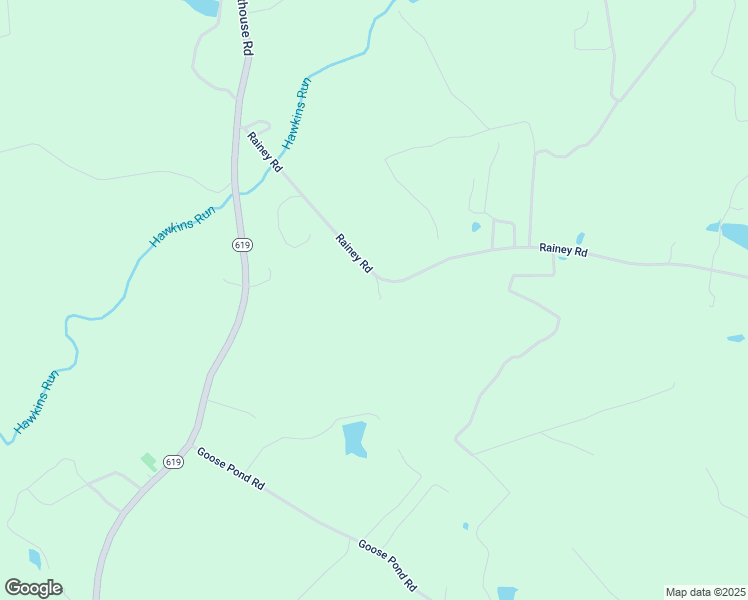 map of restaurants, bars, coffee shops, grocery stores, and more near 19627 Rainey Road in Dinwiddie