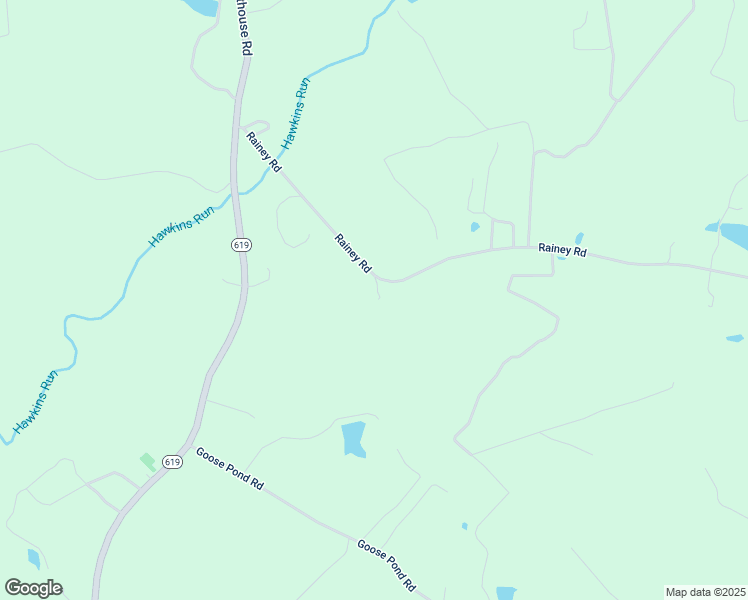 map of restaurants, bars, coffee shops, grocery stores, and more near 19627 Rainey Road in Dinwiddie