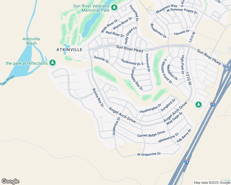 map of restaurants, bars, coffee shops, grocery stores, and more near 1819 Heatherglen Drive in St. George