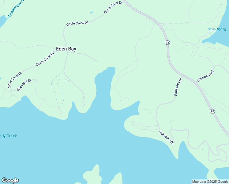 map of restaurants, bars, coffee shops, grocery stores, and more near 710 Barrett Road in Eddyville