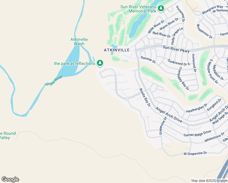 map of restaurants, bars, coffee shops, grocery stores, and more near 2115 Destiny Point Circle in St. George