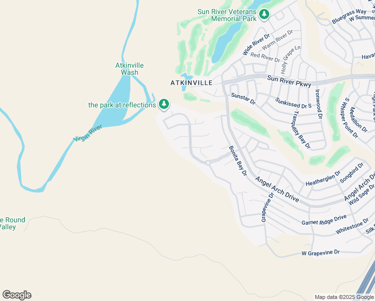 map of restaurants, bars, coffee shops, grocery stores, and more near 2109 West Vision Point Circle in St. George