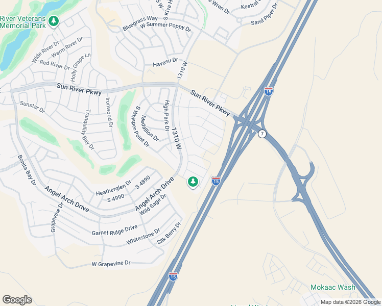 map of restaurants, bars, coffee shops, grocery stores, and more near 1252 West Felter Drive in St. George