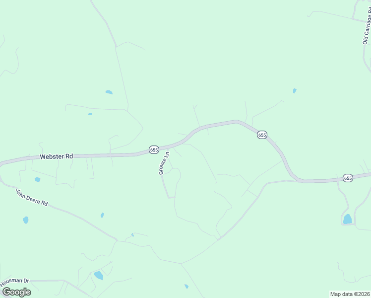 map of restaurants, bars, coffee shops, grocery stores, and more near 1450 Webster Road in Glade Hill