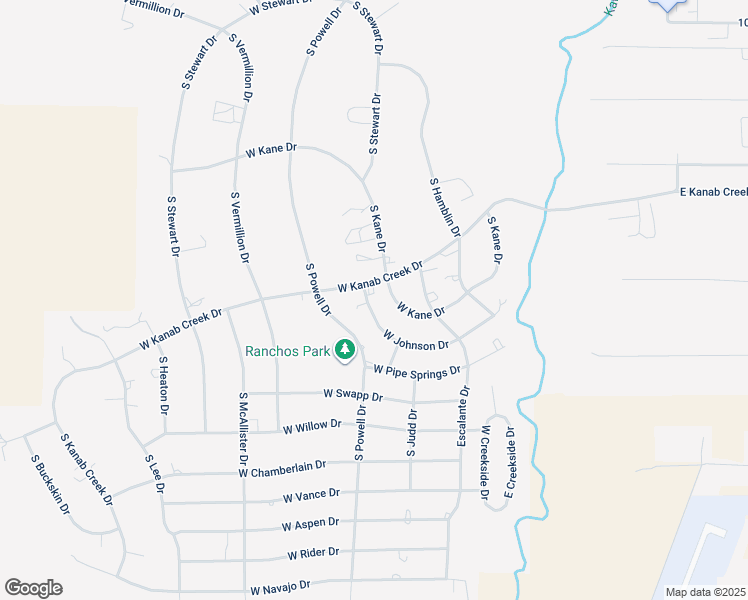 map of restaurants, bars, coffee shops, grocery stores, and more near 574 West Johnson Drive in Kanab