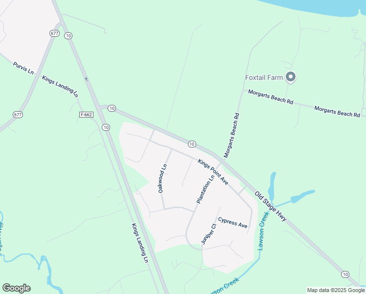 map of restaurants, bars, coffee shops, grocery stores, and more near 304 Kings Point Avenue in Smithfield