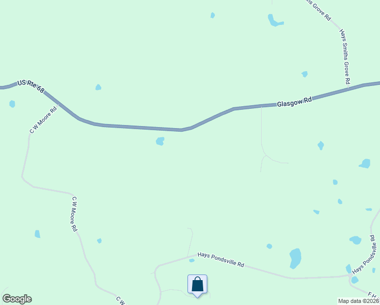 map of restaurants, bars, coffee shops, grocery stores, and more near 10259 Glasgow Road in Smiths Grove