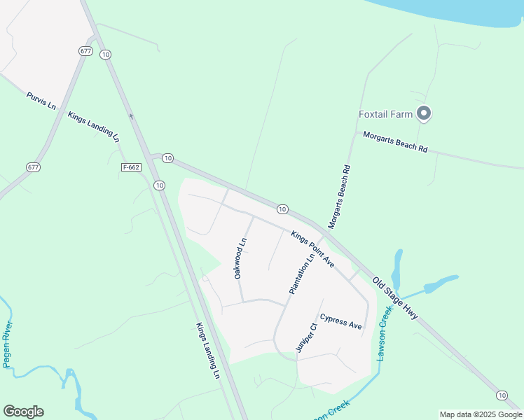 map of restaurants, bars, coffee shops, grocery stores, and more near 304 Kings Point Avenue in Smithfield
