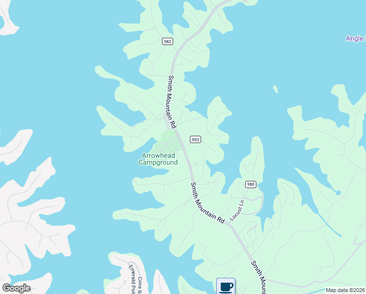 map of restaurants, bars, coffee shops, grocery stores, and more near 413-511 Lake Point Drive in Penhook