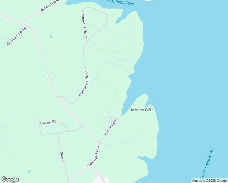 map of restaurants, bars, coffee shops, grocery stores, and more near 592 Roy Harris Road in Kuttawa