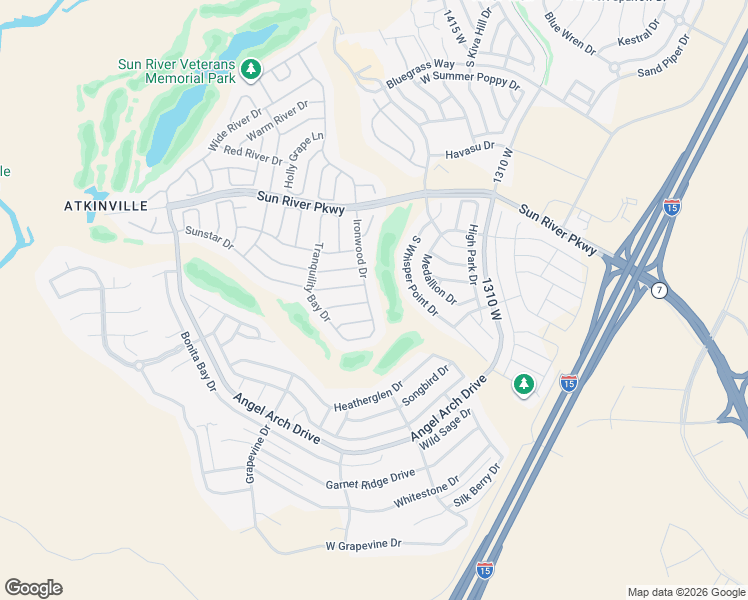 map of restaurants, bars, coffee shops, grocery stores, and more near 4765 Ironwood Drive in St. George