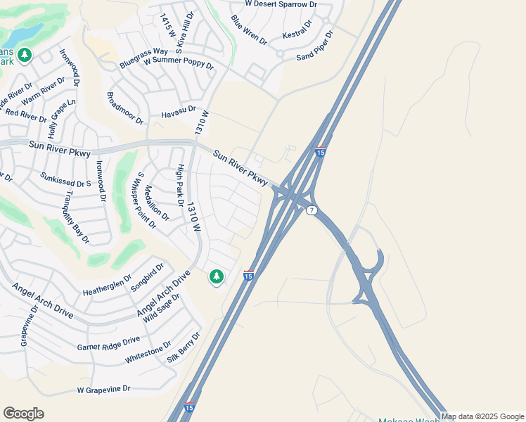 map of restaurants, bars, coffee shops, grocery stores, and more near 4737 South Purcell Drive in St. George