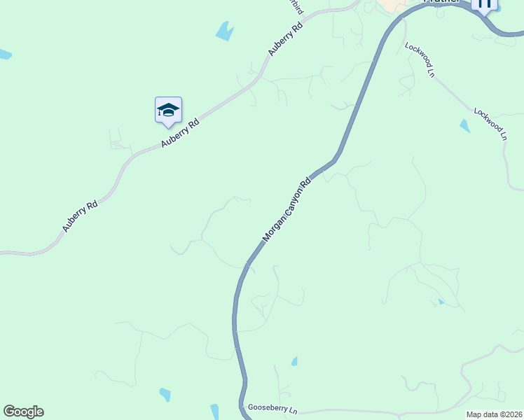 map of restaurants, bars, coffee shops, grocery stores, and more near 30107 Morgan Canyon Road in Prather