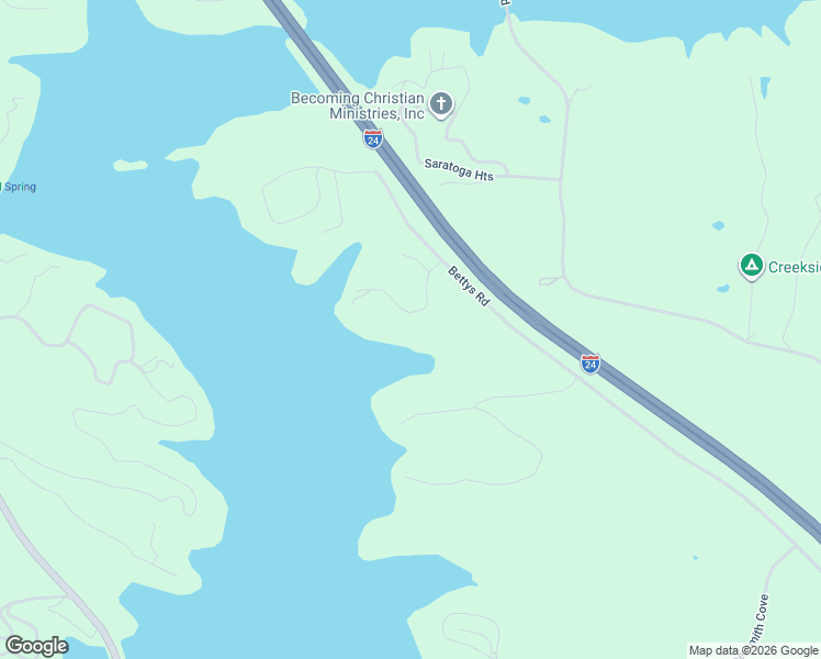 map of restaurants, bars, coffee shops, grocery stores, and more near Chelsea in Eddyville