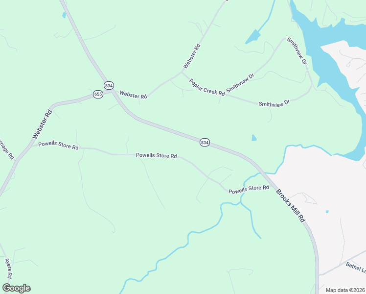 map of restaurants, bars, coffee shops, grocery stores, and more near Powells Store Road in Glade Hill