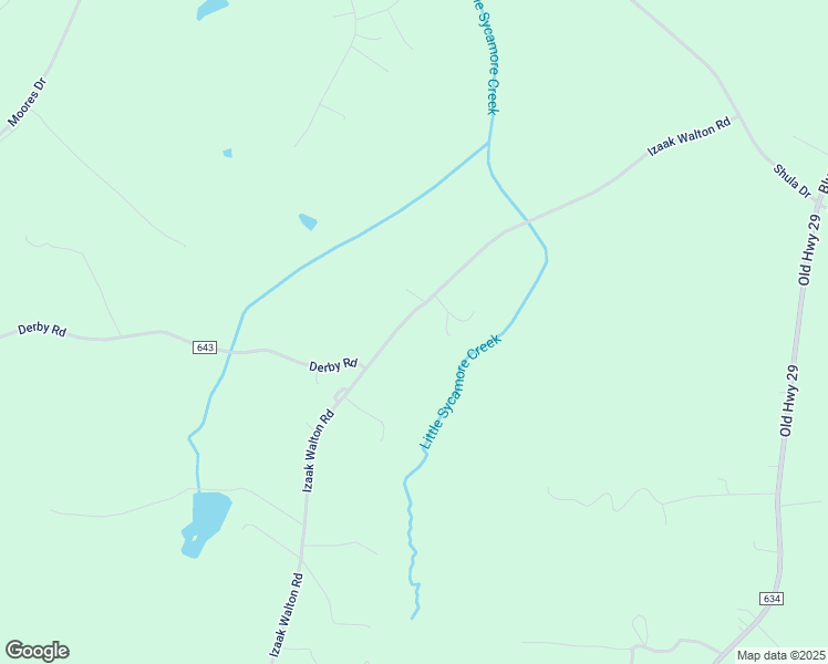 map of restaurants, bars, coffee shops, grocery stores, and more near 2362 Izaak Walton Road in Hurt