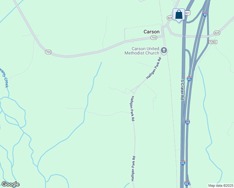 map of restaurants, bars, coffee shops, grocery stores, and more near 17850 Halligan Park Road in Carson
