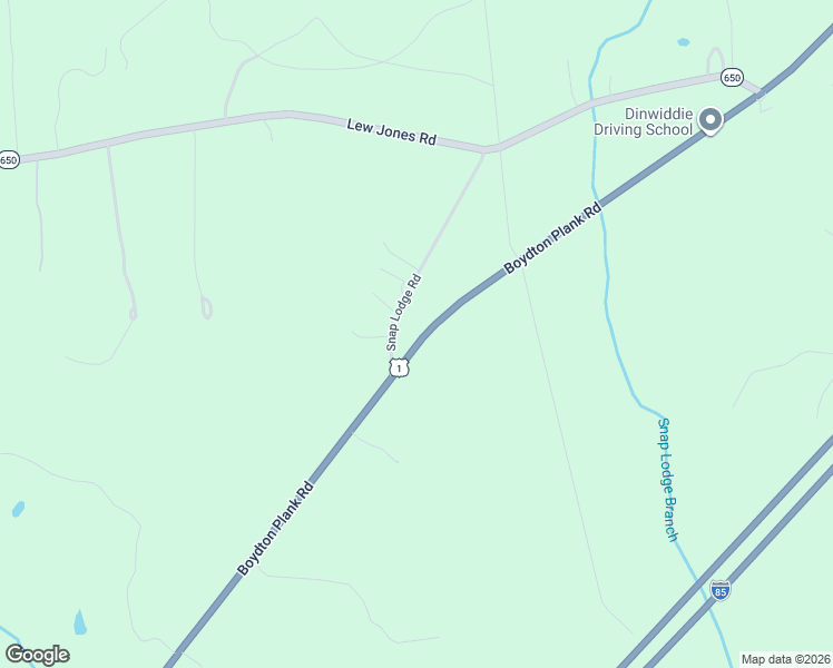 map of restaurants, bars, coffee shops, grocery stores, and more near 17722 Boydton Plank Road in DeWitt