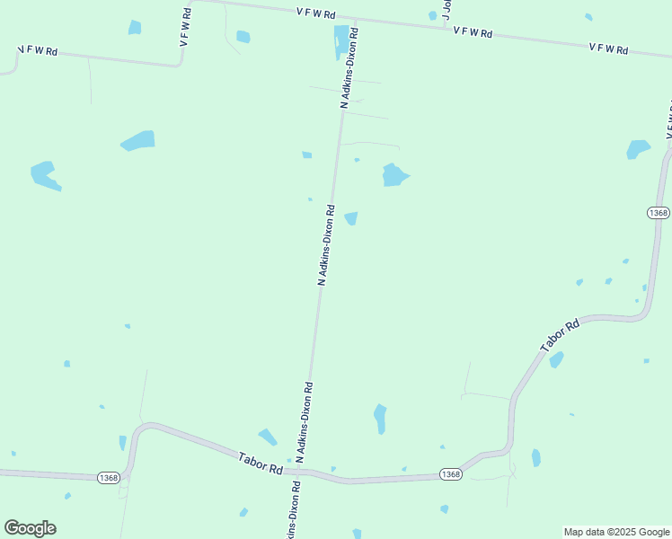map of restaurants, bars, coffee shops, grocery stores, and more near 400 North Adkins-Dixon Road in Barlow