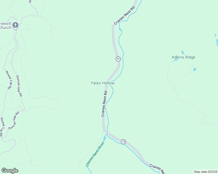 map of restaurants, bars, coffee shops, grocery stores, and more near 8128 Cranes Nest Road in Wise