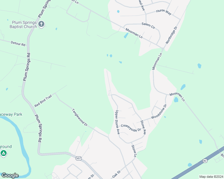 map of restaurants, bars, coffee shops, grocery stores, and more near 367 Upper Stone Avenue in Bowling Green