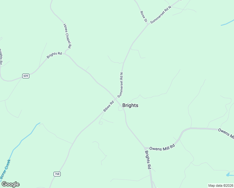 map of restaurants, bars, coffee shops, grocery stores, and more near 100-398 County Road 768 in Pittsville