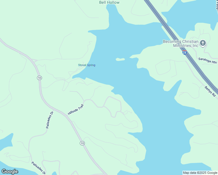 map of restaurants, bars, coffee shops, grocery stores, and more near 77-594 Hillside Trail in Eddyville