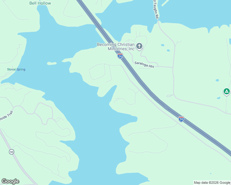 map of restaurants, bars, coffee shops, grocery stores, and more near Chelsea in Eddyville