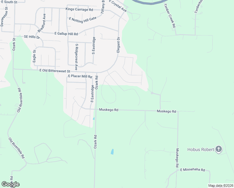 map of restaurants, bars, coffee shops, grocery stores, and more near 650 Ozark Road in Nixa