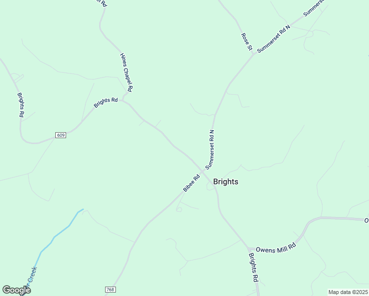 map of restaurants, bars, coffee shops, grocery stores, and more near 3732 Brights Road in Pittsville