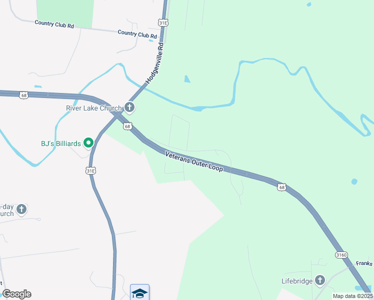map of restaurants, bars, coffee shops, grocery stores, and more near 301 Shetland Hills Road in Glasgow