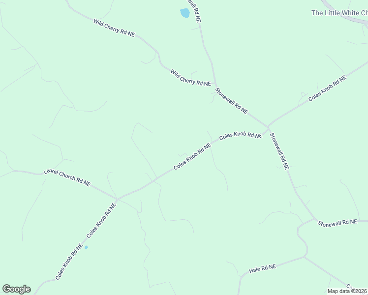 map of restaurants, bars, coffee shops, grocery stores, and more near 1704 Coles Knob Road Northeast in Pilot