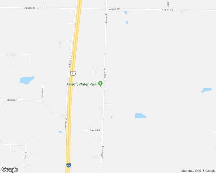 map of restaurants, bars, coffee shops, grocery stores, and more near 2495 Jaguar Road in Joplin