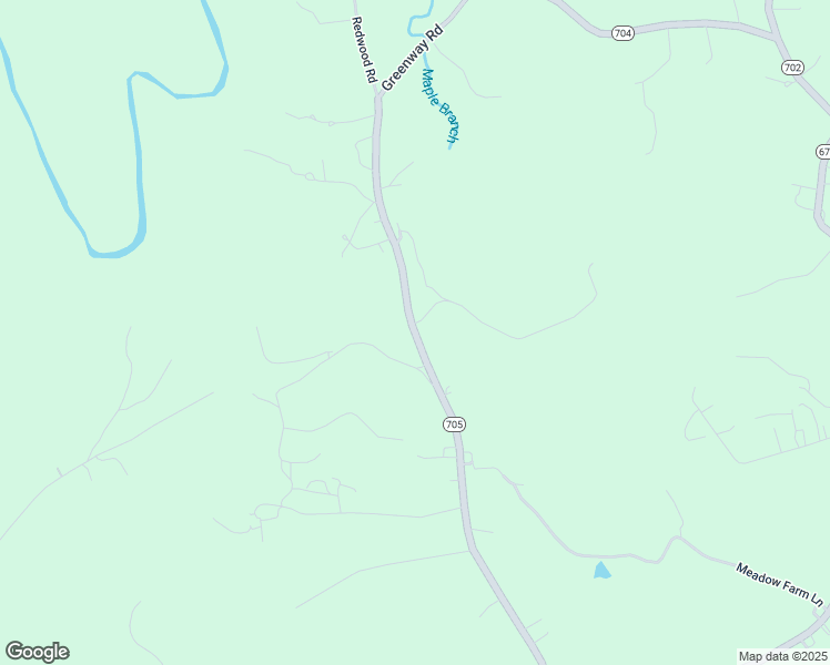 map of restaurants, bars, coffee shops, grocery stores, and more near State Route 705 in Glade Hill
